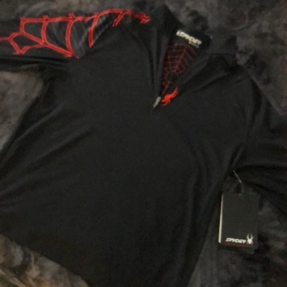 COPY - Brand new Spyder DryWeb 1/2 zip pullover -… - Picture 3 of 6
